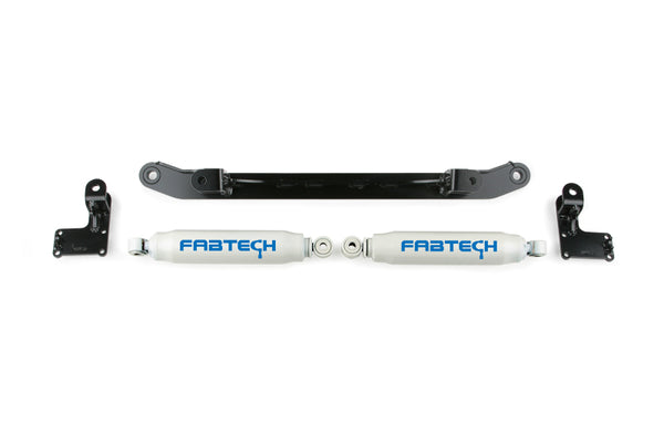 Fabtech Dual Steering Stabilizer System for 2007-2014 GM C/K1500 2WD/4WD with Performance Shocks