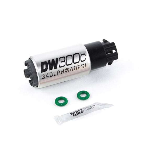 DeatschWerks DW300C 340lph Compact Fuel Pump with GTR Setup Kit (2008-2012)