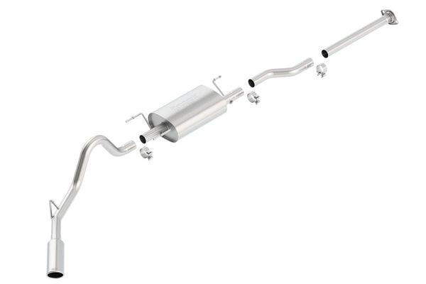 Borla Catback Exhaust for 2005-2012 Toyota Tacoma 4.0L AT/MT 2/4WD CC/SH EC/LB 2&4Dr