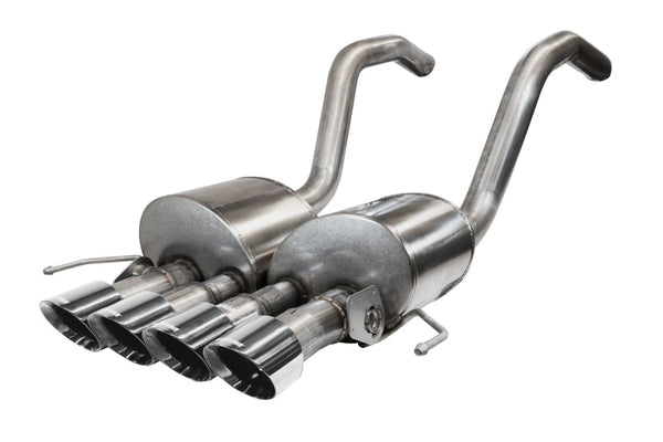 Corsa Axle-Back Exhaust System for 2015-2019 Chevrolet Corvette C7 Z06 6.2L