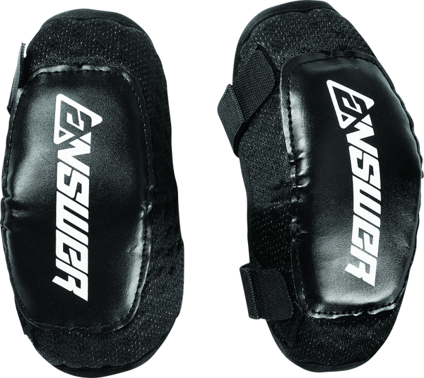 Answer Peewee Elbow Guards - Black - Large/XL