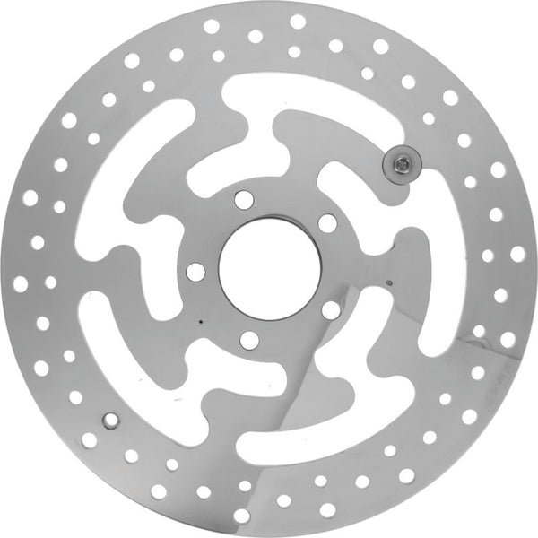 Bikers Choice Polished Rear Brake Rotor (Right) 11.8in for 20082016 Harley-Davidson Touring, Replaces H-D 41810-08