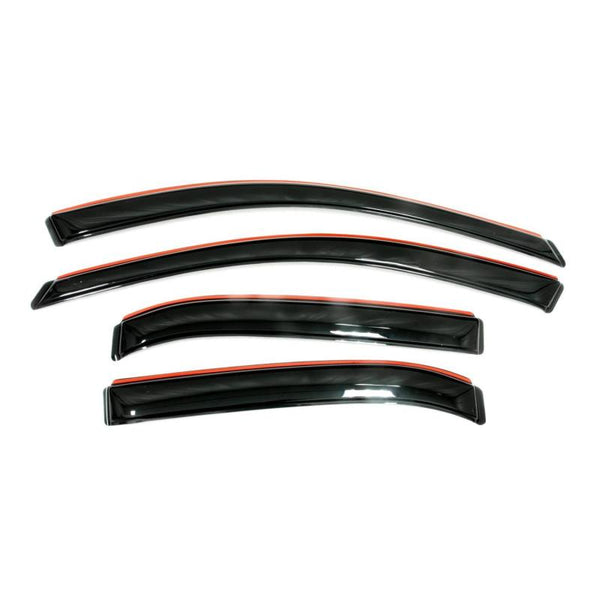 AVS In-Channel Ventvisor Window Deflectors 4pc Smoke for 2019 Jeep Compass