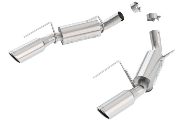 Borla Axle Back Exhaust for 2005-2009 Mustang GT 4.6L V8 - Aggressive Sound