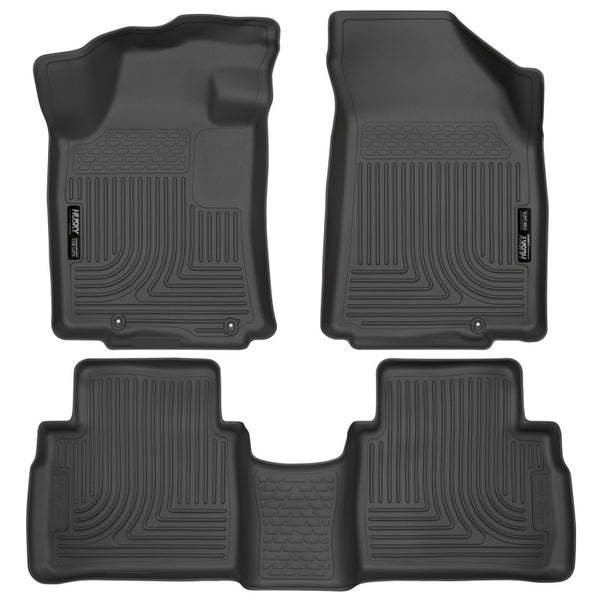 Husky Liners WeatherBeater Floor Liners for 2016 Nissan Maxima - Front & Second Row - Black