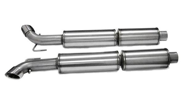 Corsa Cat-Back Exhaust for 2003-2006 Dodge Viper 8.3L - Polished, 2.5in Inlet