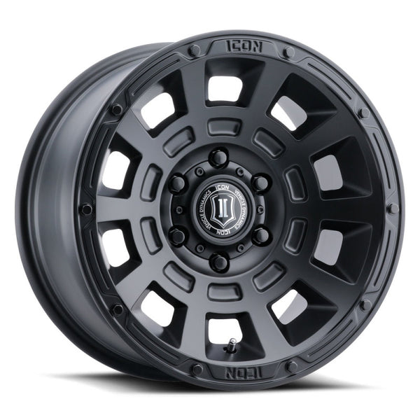 ICON Thrust 17x8.5 Satin Black Wheel - 6x5.5 - 0mm Offset