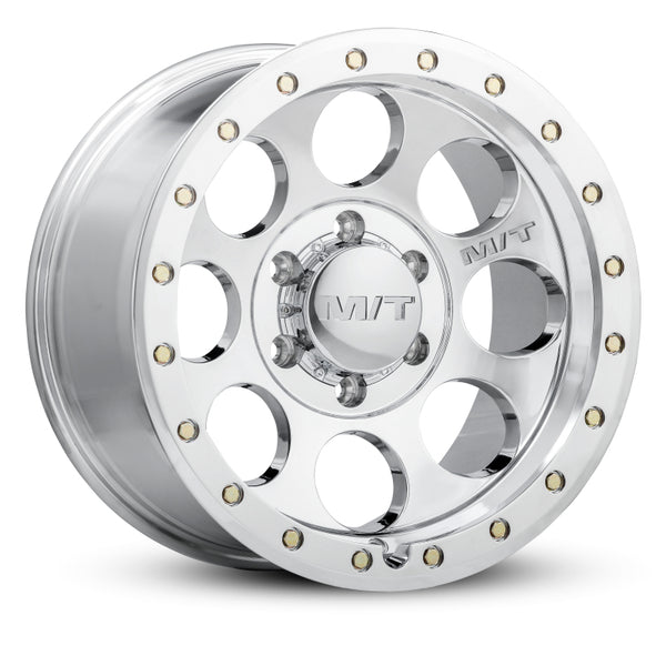 Mickey Thompson Classic Pro Polished Wheel - 17X9 8X6.5 BP 5in BS 0 Offset 125.2mm Bore - 274556