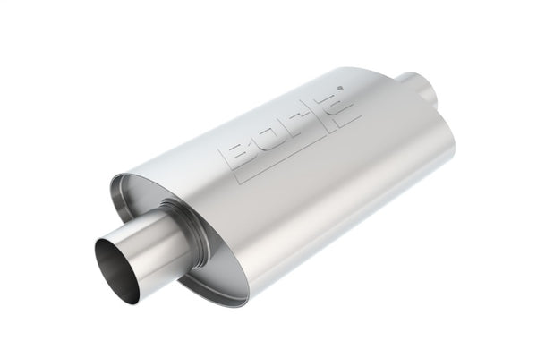 Borla XR-1 Racing Sportsman 2.5" Inlet/Outlet 12" Oval Muffler