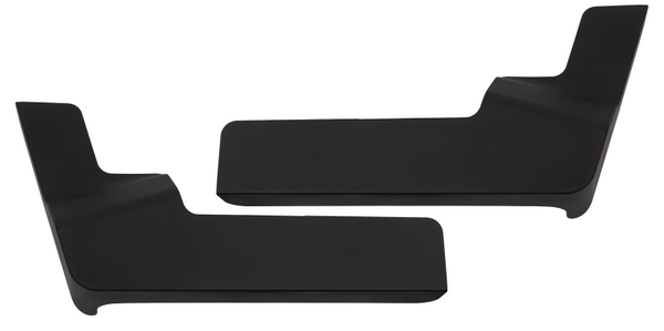 Fishbone Offroad Black Quarter Panel Chip Guards for 2018+ Jeep Wrangler JL 2/4 Door