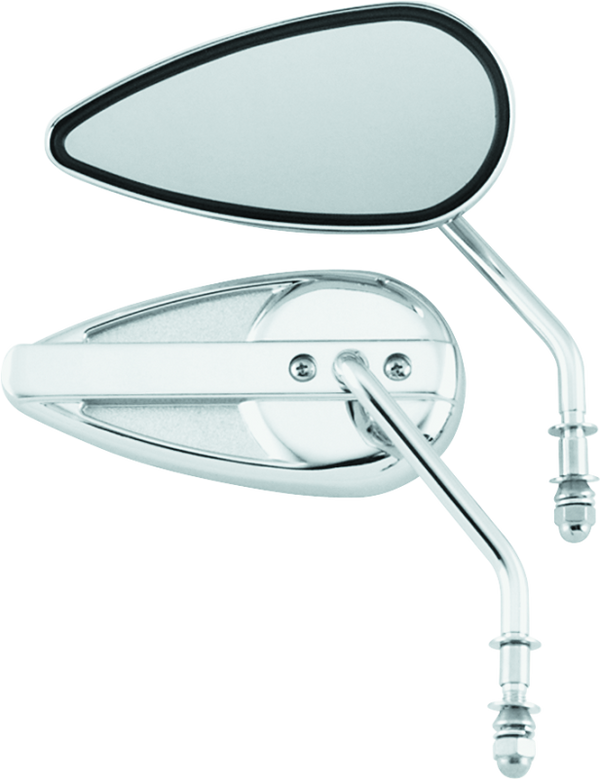 Bikers Choice 65-Up Chrome Teardrop Mirror Universal Custom Pr