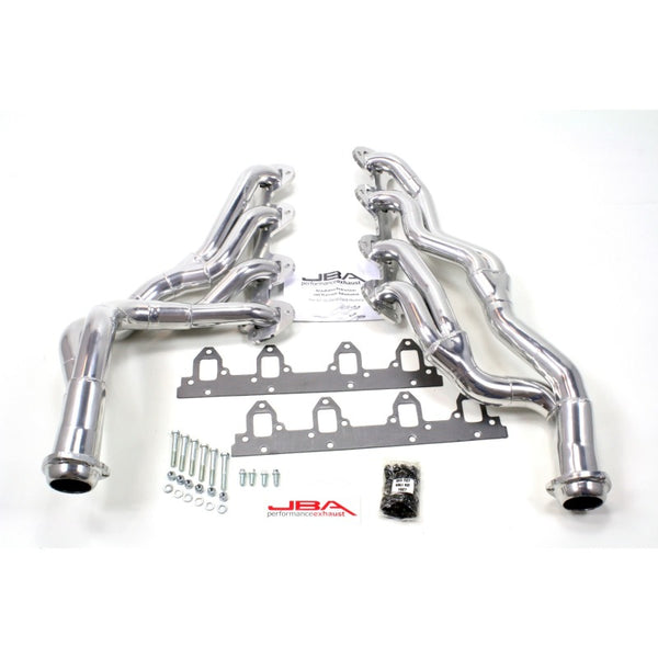 JBA 67-70 Ford Mustang FE 1-3/4in to 2-1/2in Silver Coated Tri-Y Headers