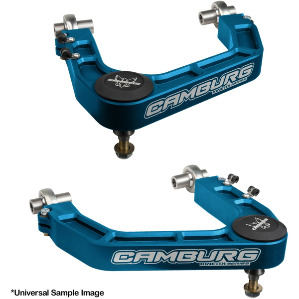 Camburg KINETIK V2 Performance Billet Uniball Upper Arms for Toyota Tundra 2WD/4WD (2007-2021) - King Blue
