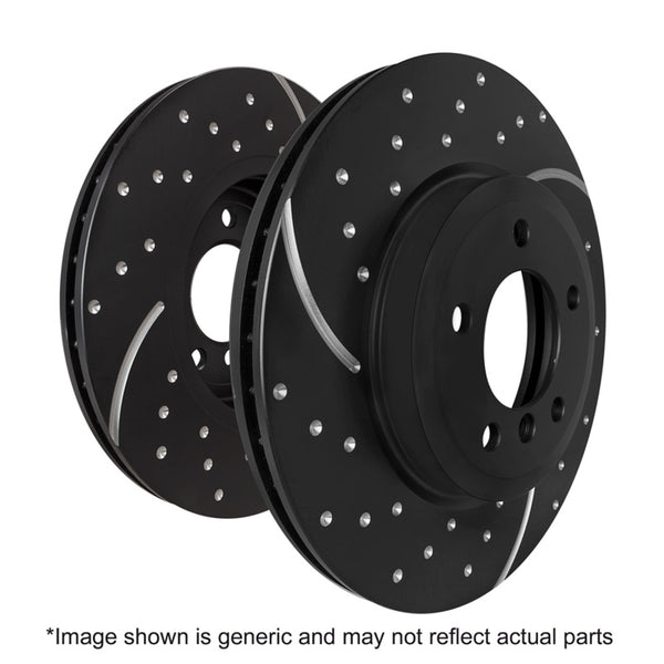 EBC Front Brake Rotors for 2013+ Honda Accord Coupe 2.4 EX GD Sport