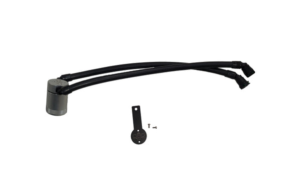 J&L 2025 Ram 1500 & 22-25 Jeep Wagoneer 3.0 Oil Separator - Silver