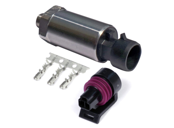 Haltech 150 PSI Motorsport Stainless Steel Diaphragm Pressure Sensor - 1/8 NPT
