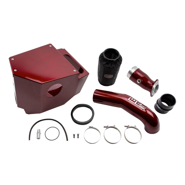 Wehrli 20-24 Chevrolet 6.6L LP5 Duramax 4in Intake Kit Stage 2 - Red