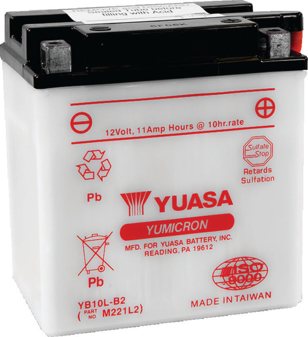 Yuasa YB10L-B2 Yumicron 12-Volt Battery
