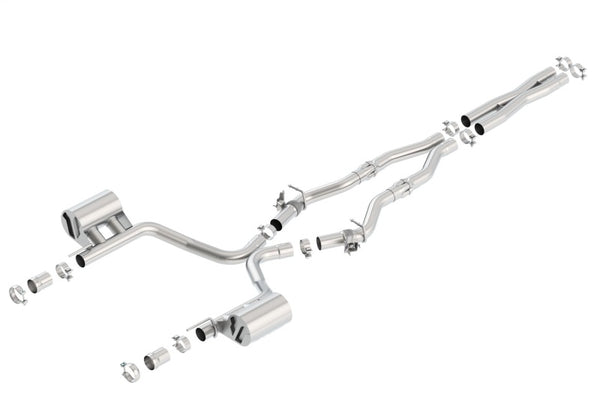 Borla ATAK Catback Exhaust for 16-17 Dodge Challenger R/T 5.7L (MDS Valves Only)