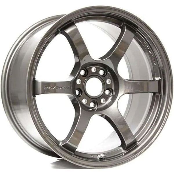 Gram Lights 57DR 18x9.5 +38 5x114.3 Gunmetallic Wheel