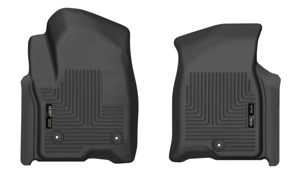 Husky Liners X-Act Contour Floor Liners for 2021-2023 Chevy Tahoe & Cadillac Escalade - Black