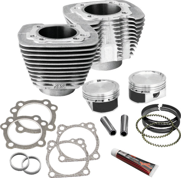 S&S Cycle 86-19 Sportster Models 883 to 1200cc Conversion Kit - Silver