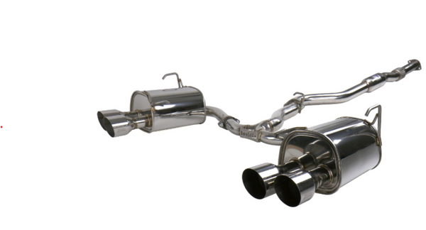 Invidia Q300 Cat-Back Exhaust for 2015+ Subaru STI 4Dr - Stainless Steel Quad Tip