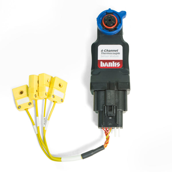 Banks Power iDash 1.8 4-Channel Thermocouple Module System (K-Type)