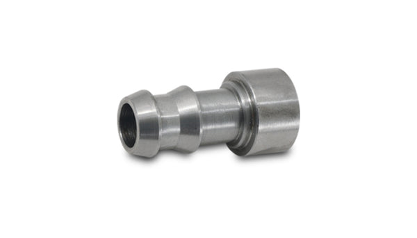 Vibrant 1/4in ID Hose Barbed Weld Bung - Mild Steel