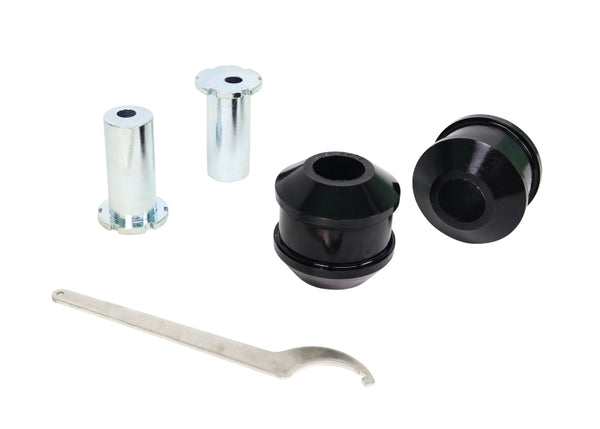 Whiteline 05+ BMW 1 Series/3/05-10/11 3 Series Fr Radius/Strut Rod-to Chassis Bushing (+/- 0.5 Deg)