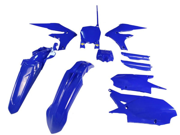 Cycra Powerflow Body Kit - Blue for 18+ Yamaha YZ250F/450F/FX