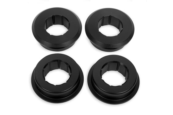 BMR Delrin Rear Lower Control Arm Bushing Kit for 08-18 Dodge Challenger - Black