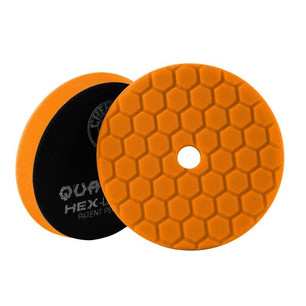 Chemical Guys Hex-Logic Quantum Orange Medium-Heavy Cutting Pad - 5.5in