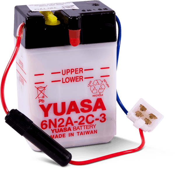 Yuasa 6N2A-2C-3Conventional 6-Volt Battery