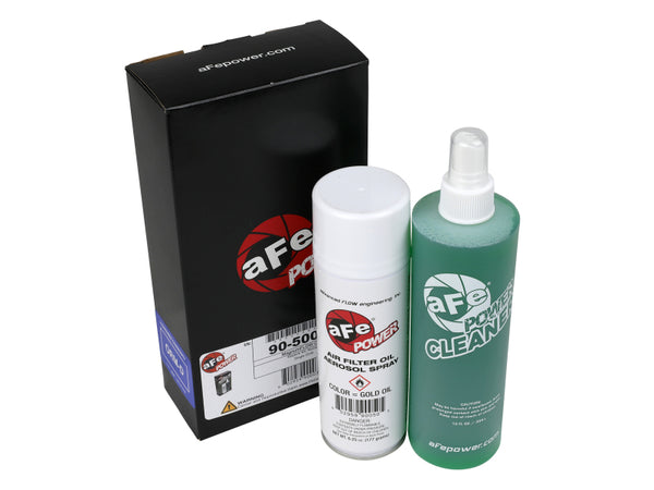 aFe MagnumFLOW Restore Kit Gold Air Filter Oil & Cleaner (Aerosol)