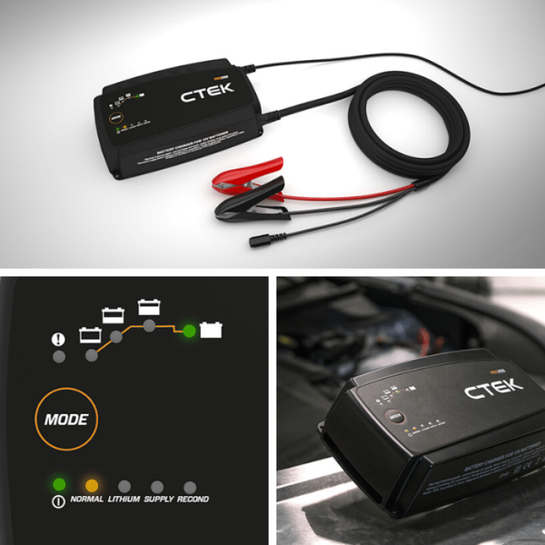 CTEK PRO25S 12V Battery Charger - 50-60 Hz