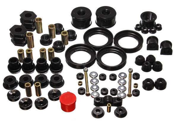 Energy Suspension Hyper-Flex Master Bushing Set for 96-00 Honda Civic/CRX - Black