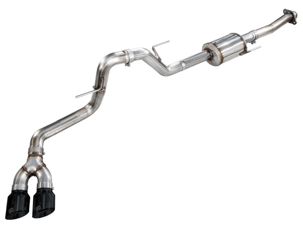AWE Tuning Cat-Back Exhaust 2021-2025 Ford F-150 14th Gen Regular Cab 4.5in Dual Side Exit