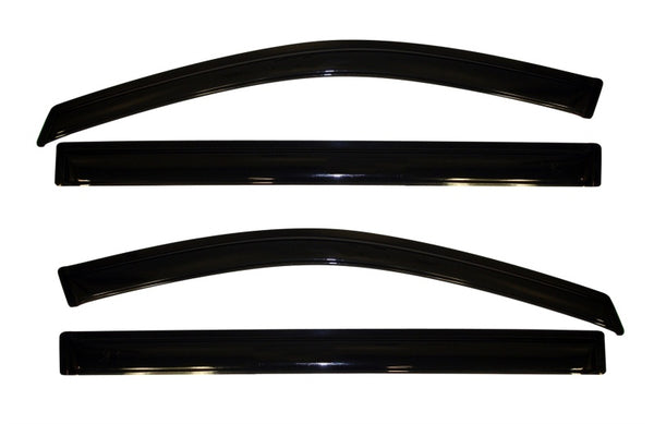 AVS Ventvisor Window Deflectors 4pc Smoke (Outside Mount) for 2008-2016 Chrysler Town & Country