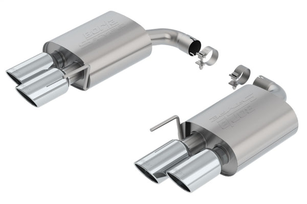 Borla Axle-Back Exhaust for 2018 Ford Mustang GT 5.0L (S-Type, Rear Section, No Valves)