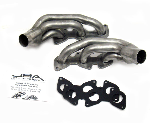 JBA 03-09 Toyota 4.0L V6 Headers without A.I.R. 1-1/2in Primary Raw 409SS
