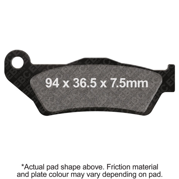 EBC 12-18 Yamaha GT 125 Hammerhead Front Left/Right FA-SFA-X Brake Pads