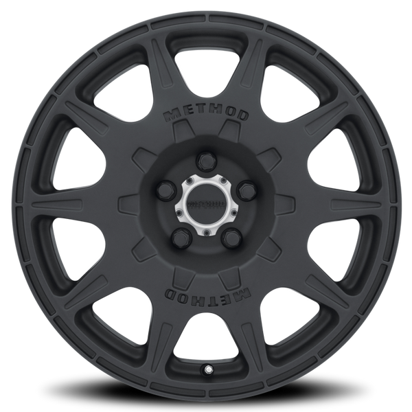Method MR502 RALLY 17x8 +38mm Offset 5x4.5 67.1mm CB Matte Black Wheel