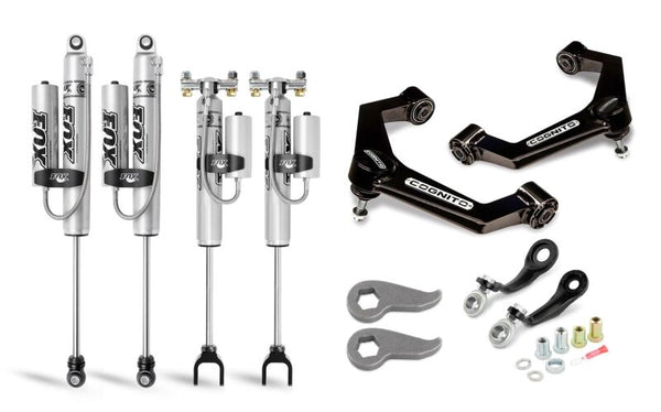 Cognito 20-24 Chevy/GMC Silverado/Sierra 2500/3500 HD 3in Premier Leveling Kit with Fox PSRR 2.0