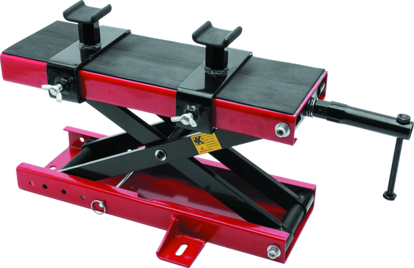 BikeMaster Steel Center Jack Stand 1,100 lb Capacity, Adjustable 3.516 in Height