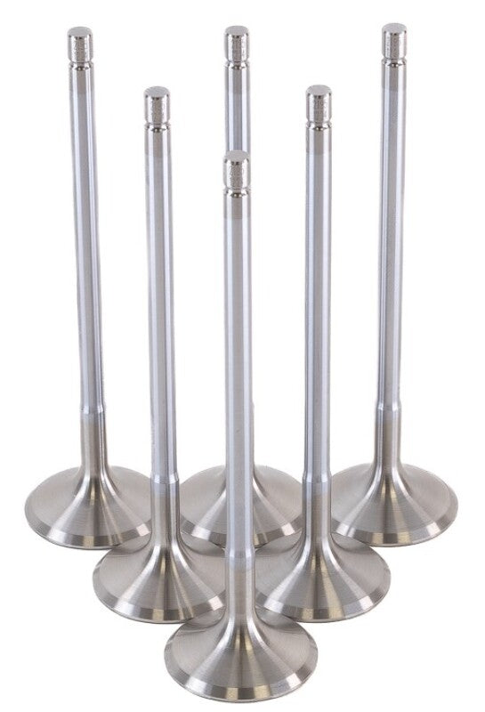 GSC Power Division 32mm Chrome Polished Exhaust Valve for Toyota G16E-GTS - Set of 6