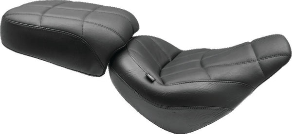 Mustang 17-21 Honda Rebel 300, 500 Tripper Passenger Seat - Black