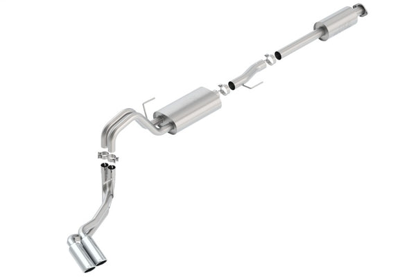 Borla Catback Exhaust S-Type for 15-16 Ford F-150 3.5L EcoBoost Extended Cab Standard Bed