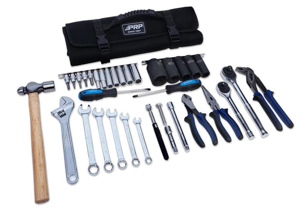 PRP Kawasaki KRX Roll Up Tool Bag w/ 35pc Tool Kit