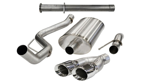 CORSA Performance Cat-Back Exhaust for 2011-2014 Ford F-150 Raptor 6.2L V8